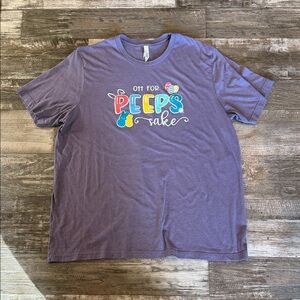 Purple Easter Graphic T-Shirt